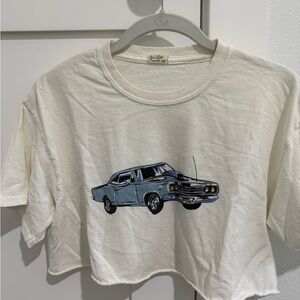 John Galt classic Crop Tee